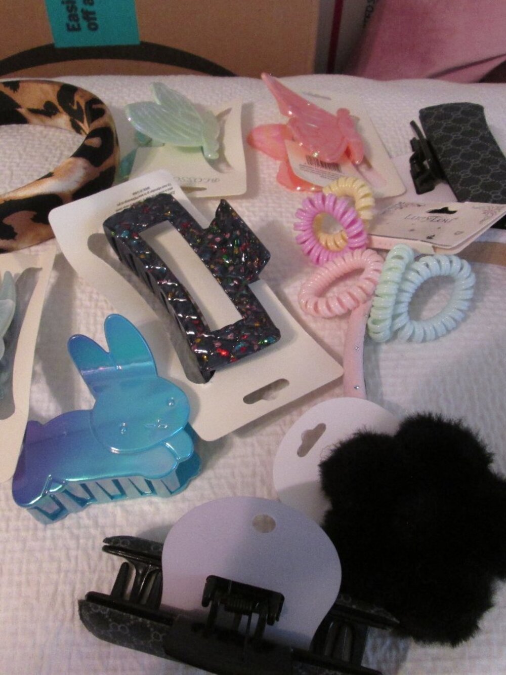 Lot of 10 New Hair Clips and Headbands for Women